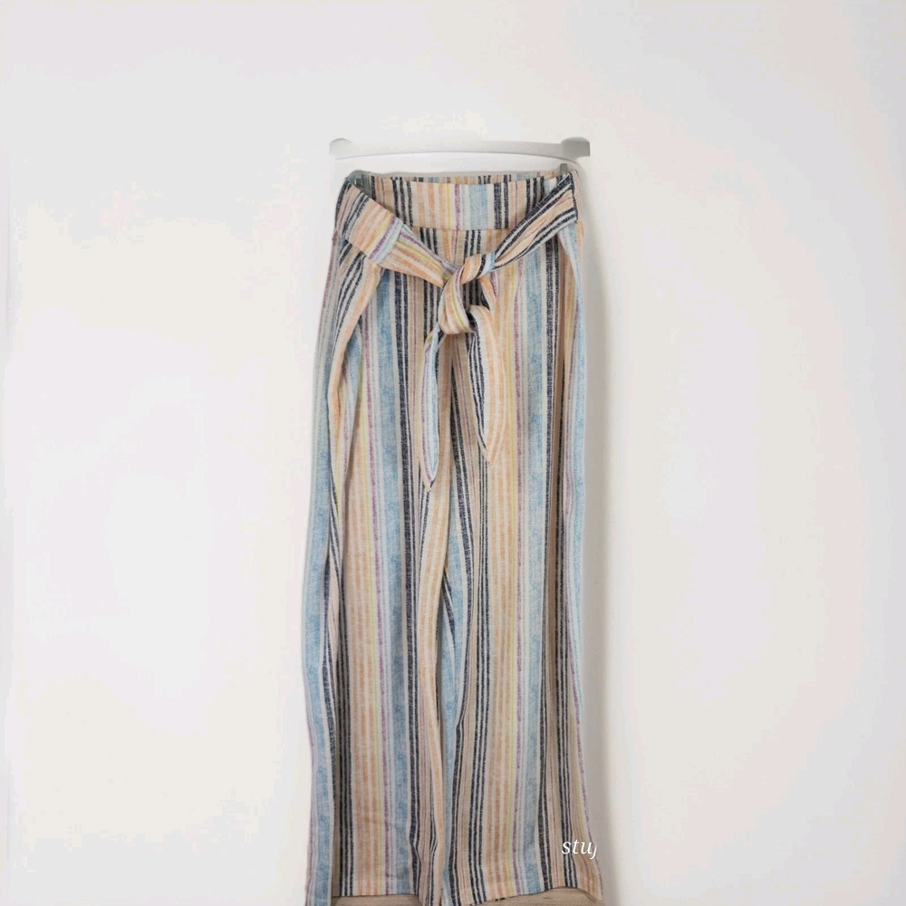 Est. 1946 Cato Womens Striped Pull-on Palazzo Pants Size 18/20W‎ Summer Beach